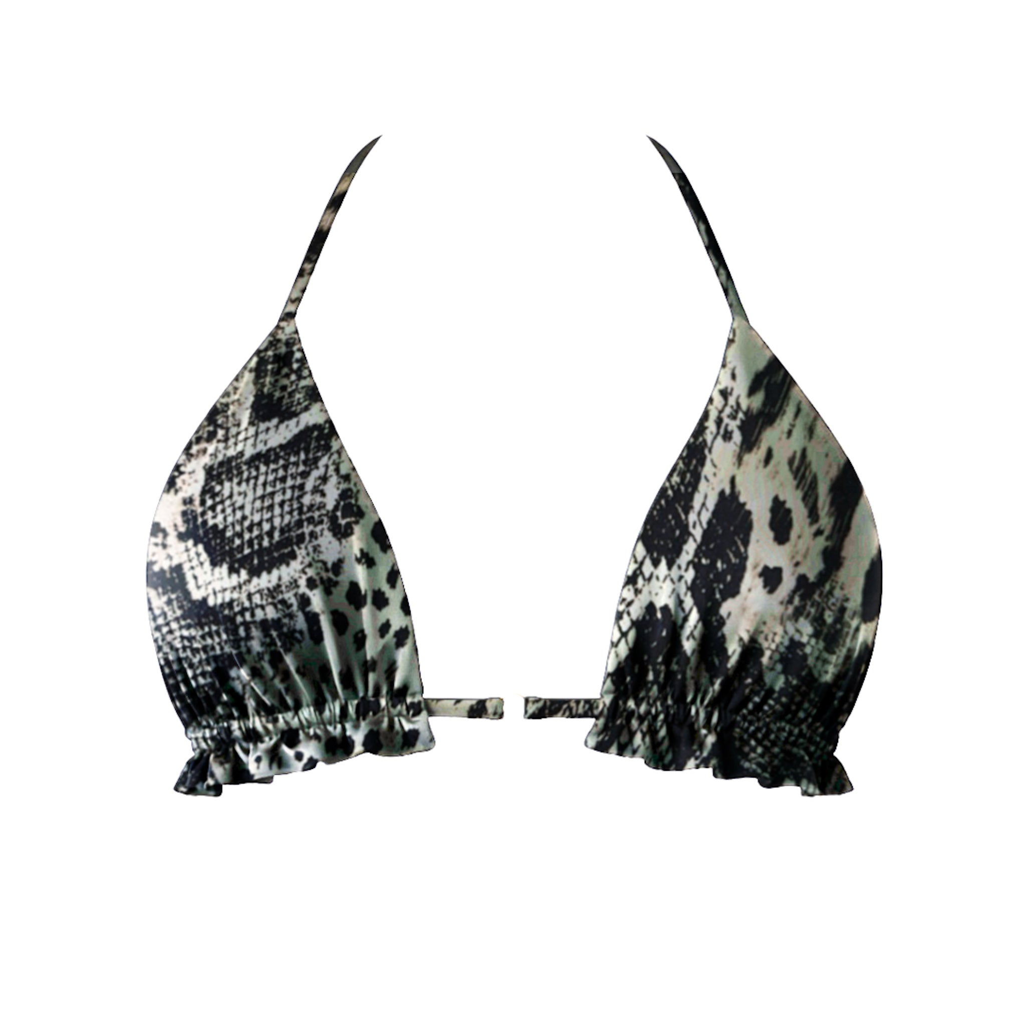 Haut Triangle Froncé Custom