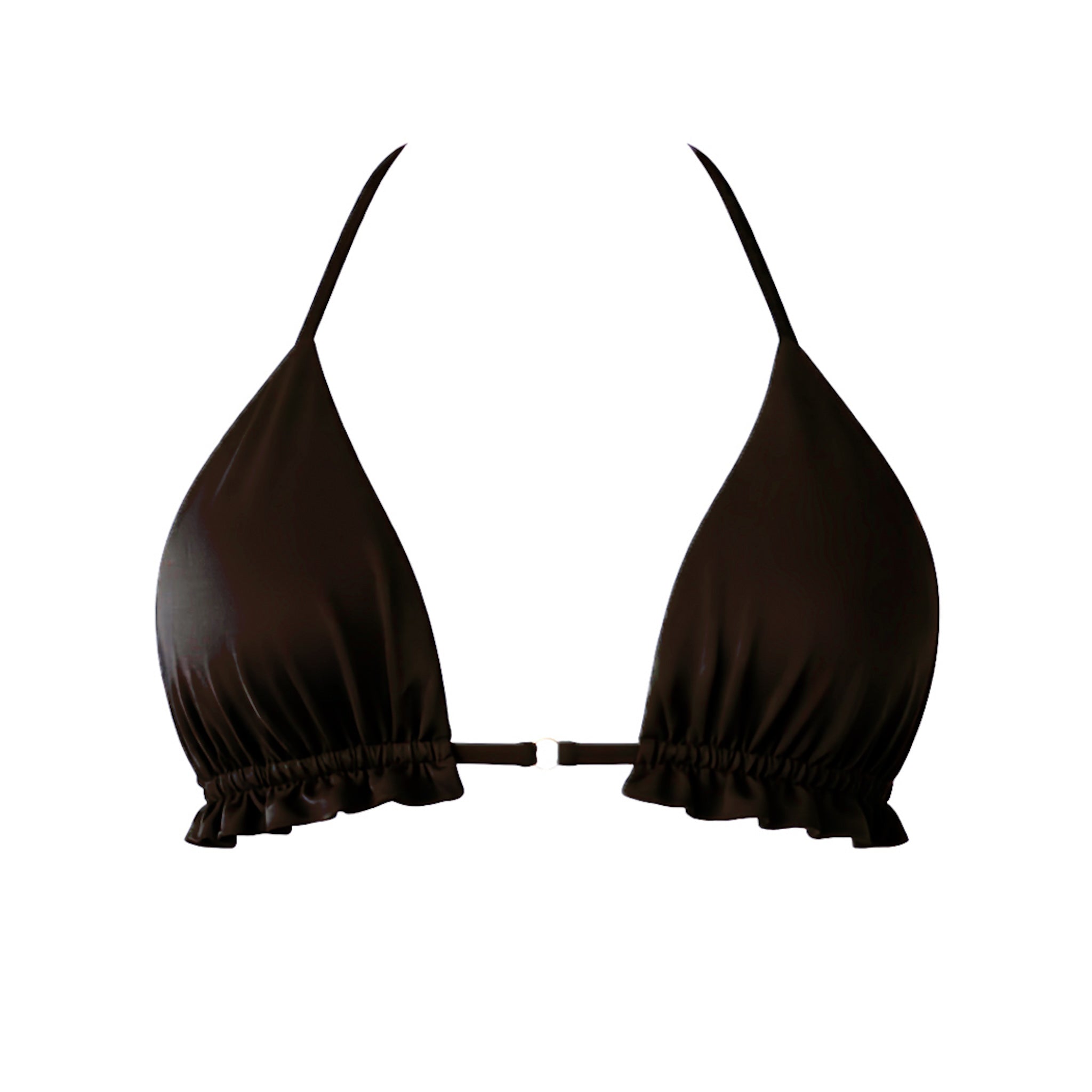 Haut Triangle Froncé Custom