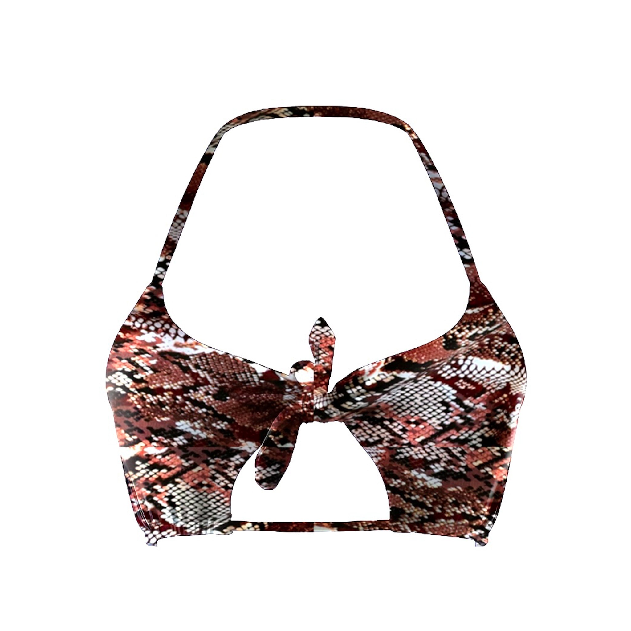 Haut Brassière Noeud Custom