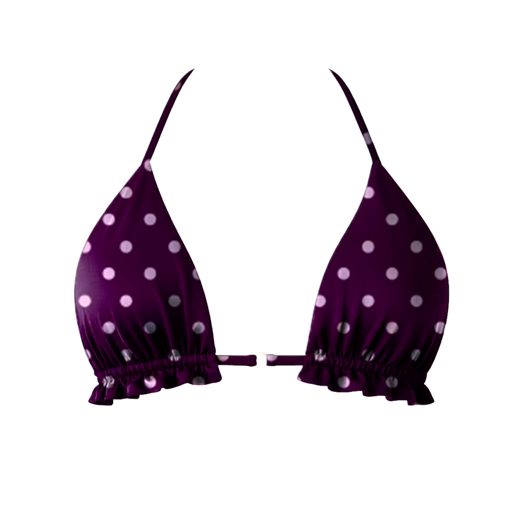 Haut Triangle Froncé Custom