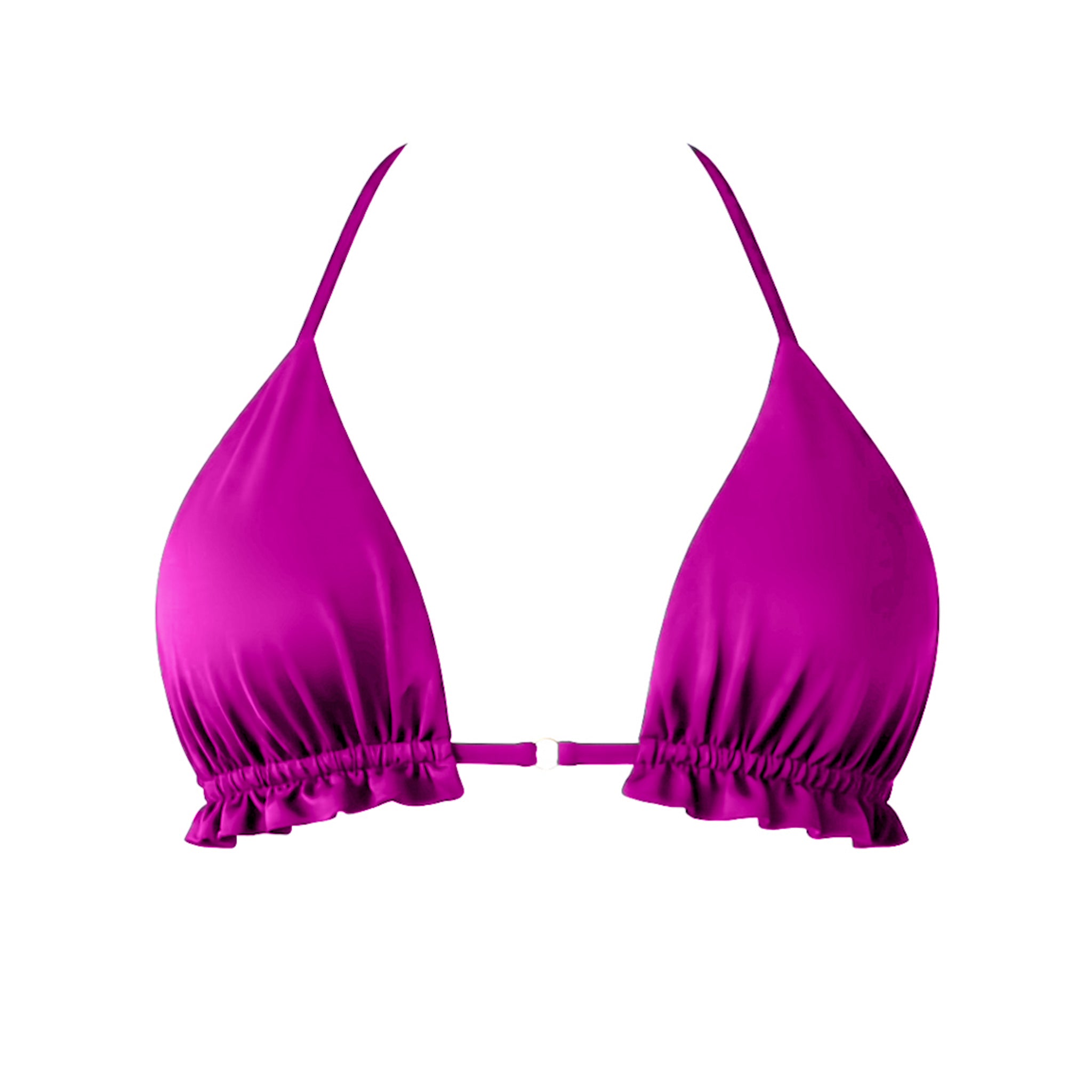 Haut Triangle Froncé Custom
