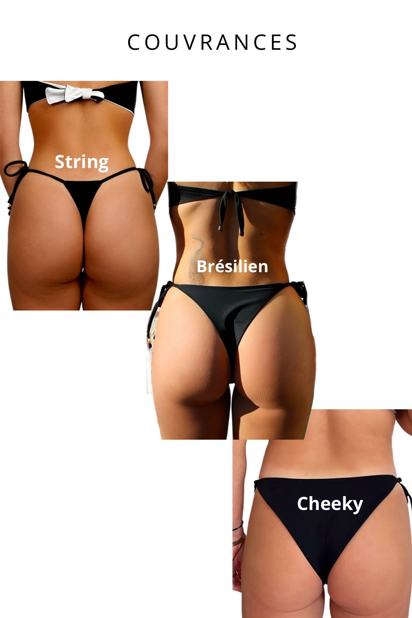 Bas Bikini Hibiscus Réversible